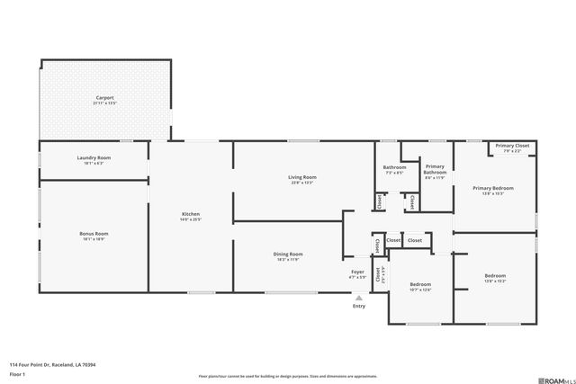 114 Four Point Drive, Raceland, LA 70394