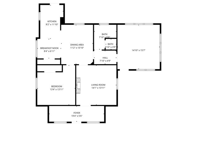 301 E 2nd North Street, Kaufman, TX 75142