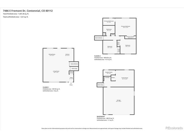 7486 E Fremont Dr, Centennial, CO 80112