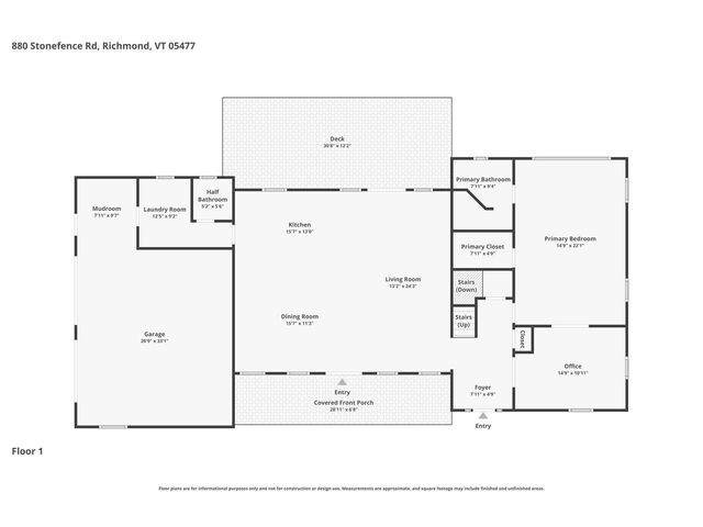 880 Stonefence Road, Richmond, VT 05477