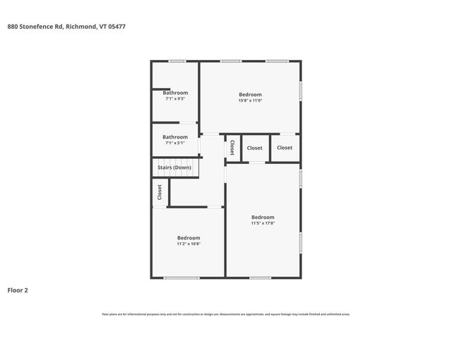 880 Stonefence Road, Richmond, VT 05477