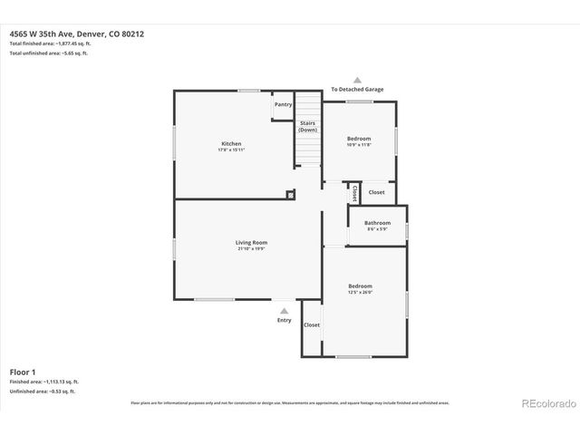 4565 W 35th Ave, Denver, CO 80212