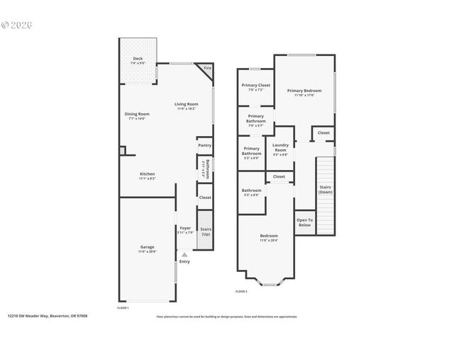 12210 Sw MEADER Way, Beaverton, OR 97008