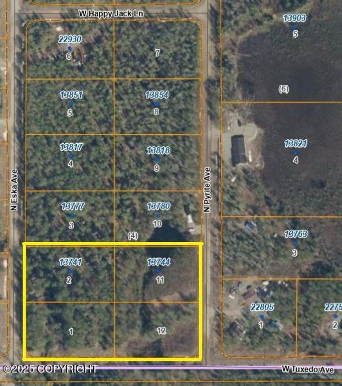 13741 N Eska Avenue, ,13744 N Pyrite Ave + L1&12, Willow, AK 99688