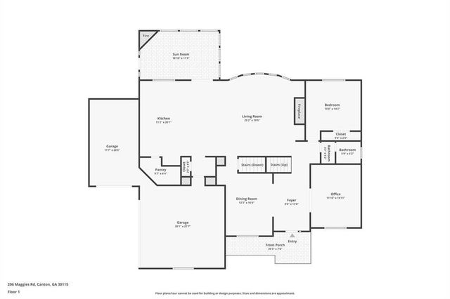 206 Maggies Road, Canton, GA 30115