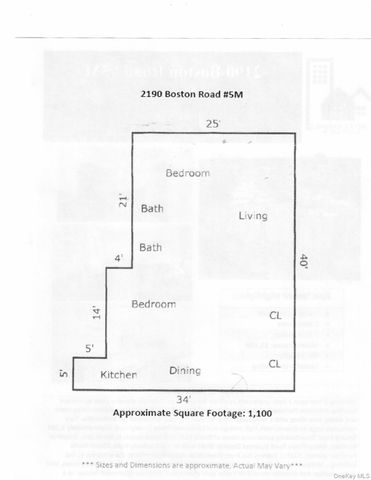 2190 Boston Road 5M, Bronx, NY 10462