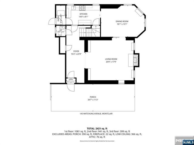 145 Watchung Avenue, Montclair, NJ 07043