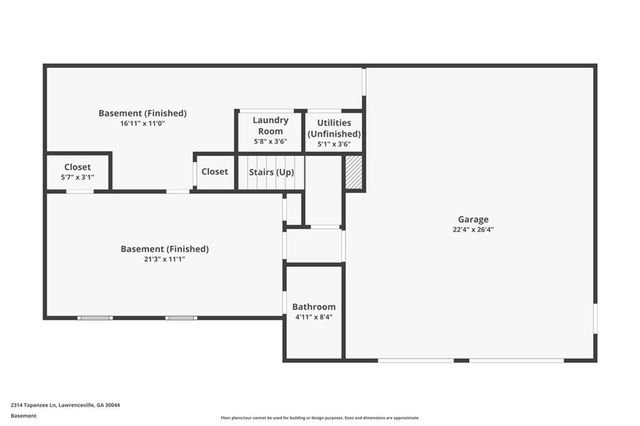 2314 Tapanzee Lane, Lawrenceville, GA 30044