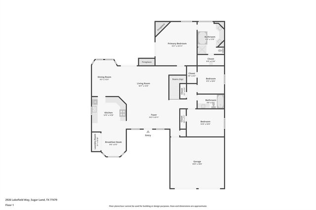 2926 Lakefield Way, Sugar Land, TX 77479