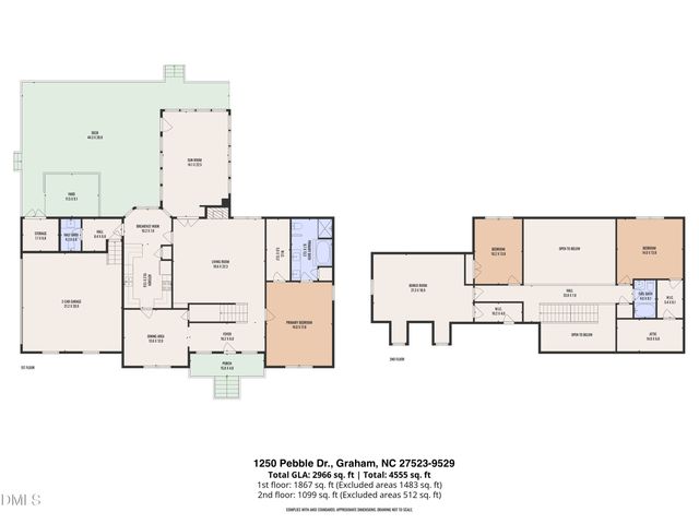 1250 Pebble Drive, Graham, NC 27253