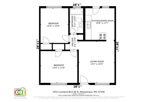 1033 Louisiana Boulevard SE, Albuquerque, NM 87108