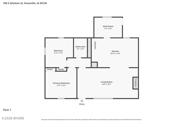 706 S Gholson Street, Knoxville, IA 50138