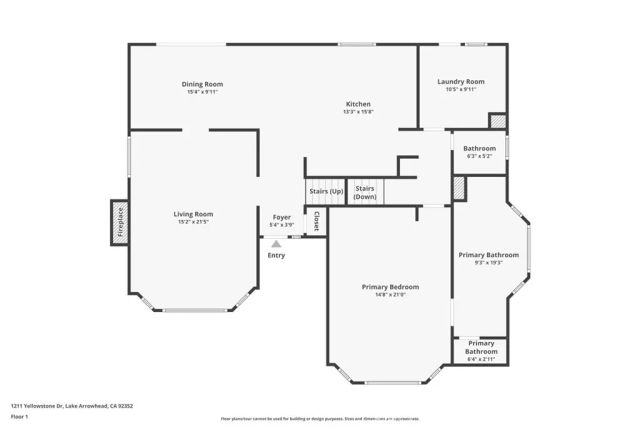 1211 Yellowstone Drive, Lake Arrowhead, CA 92352