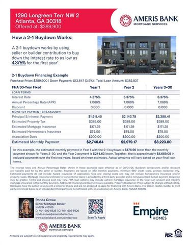 1290 Longreen Terr NW 2, Atlanta, GA 30318