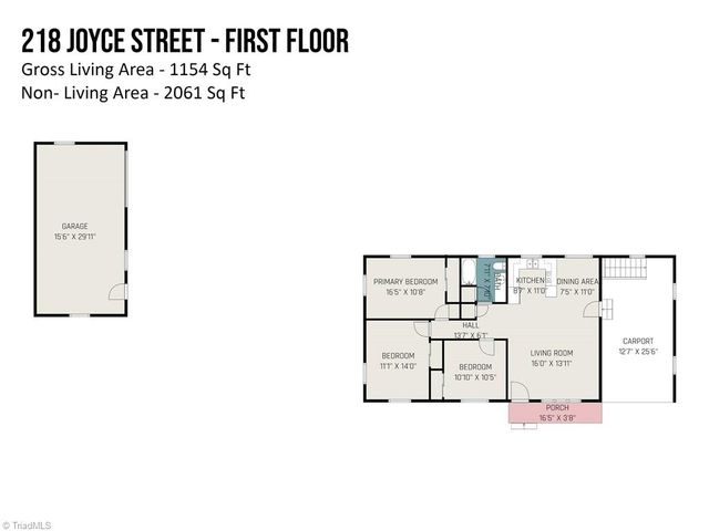 218 Joyce Street, Madison, NC 27025