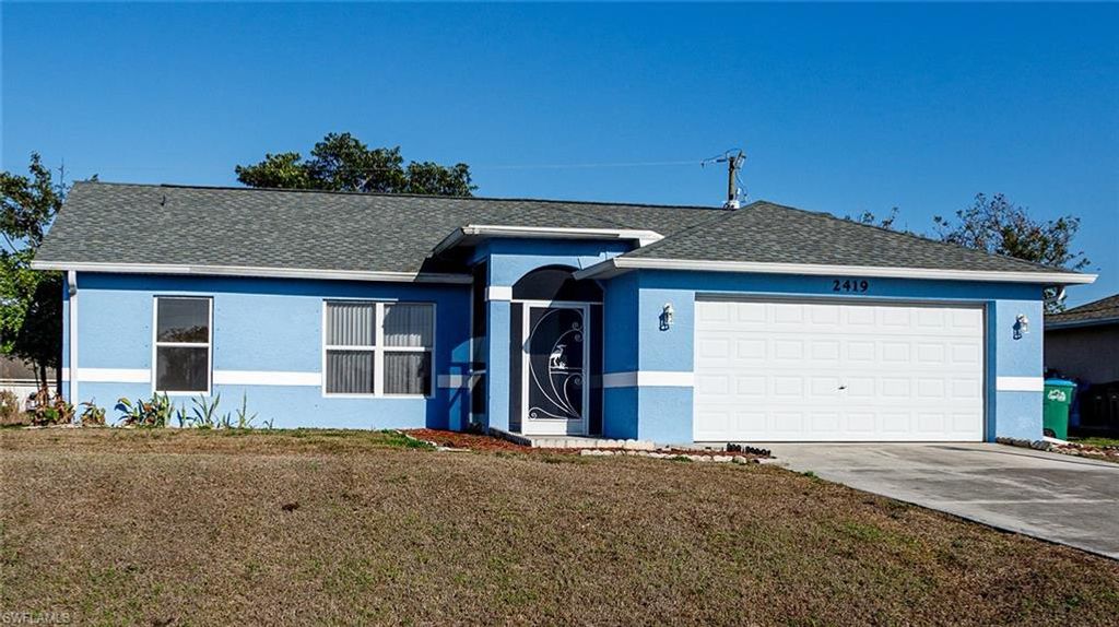 2419 NE 23rd AVE, CAPE CORAL, FL 33909 — exterior