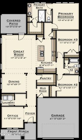 329 Juniper Creek Circle LOT 78 - TUCKER PLAN, Panama City Beach, FL 32407