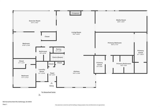 925 Horseshoe Bend Road, Dahlonega, GA 30533