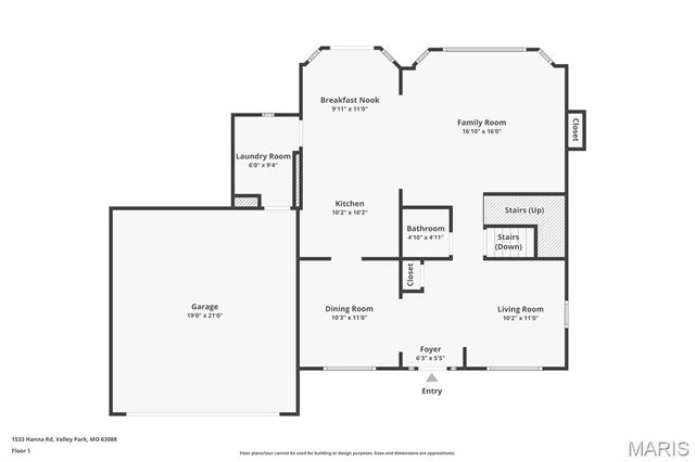 1533 Hanna Road, Valley Park, MO 63088