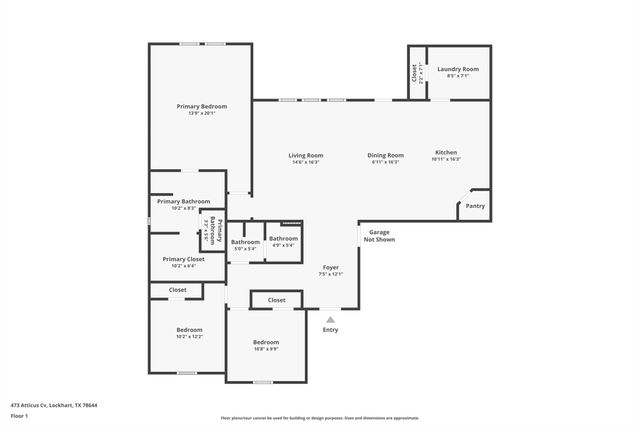 473 ATTICUS CV, Lockhart, TX 78644