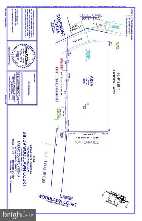 8529 WOODLAWN CT, Alexandria, VA 22309