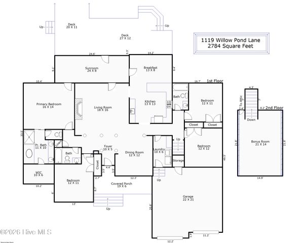 1119 Willow Pond Lane, Leland, NC 28451