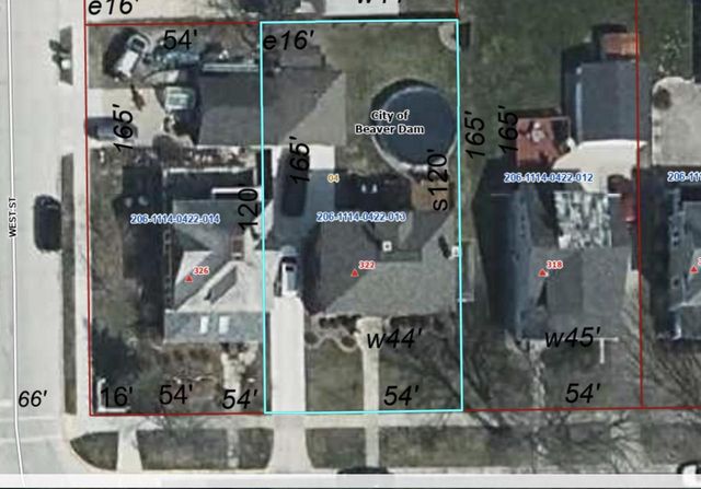 322 W 3rd Street, Beaver Dam, WI 53916