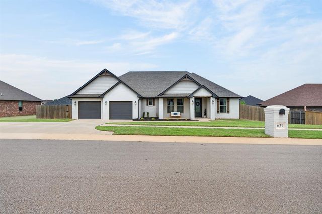 637 Megan Lane, Blanchard, OK 73010