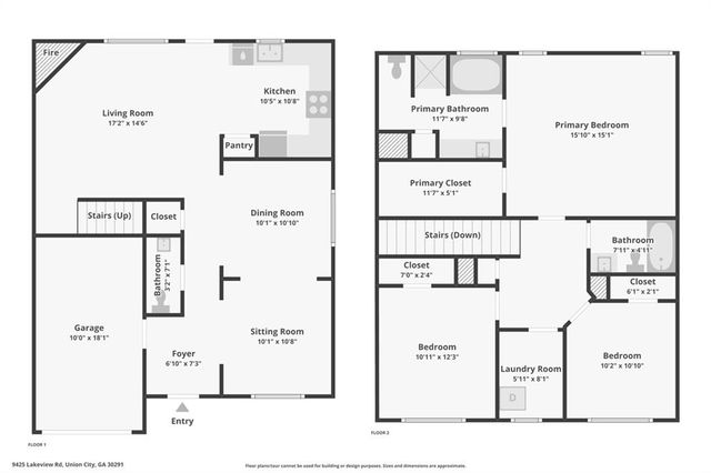 9425 Lakeview Road, Union City, GA 30291