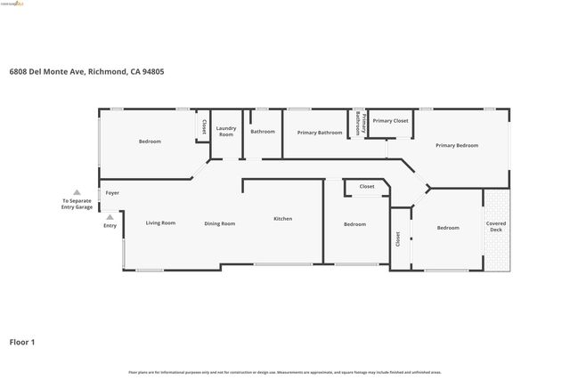 6808 Del Monte Ave, Richmond, CA 94805