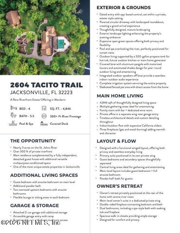 2604 TACITO Trail, Jacksonville, FL 32223