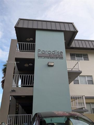 270 Layne Boulevard 202, Hallandale Beach, FL 33009