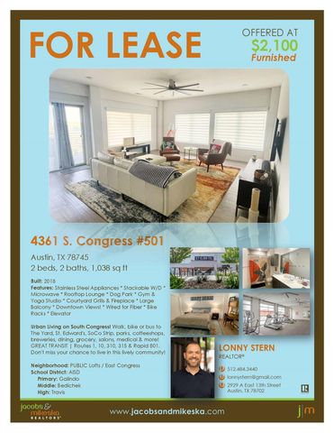 4361 S Congress Ave 501, Austin, TX 78745
