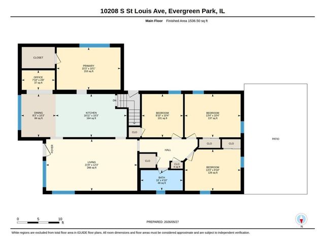 10208 S Saint Louis Avenue, Evergreen Park, IL 60805