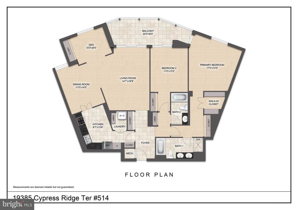 Image 6 of property listing at 19385 CYPRESS RIDGE TER #514, Leesburg, VA 20176