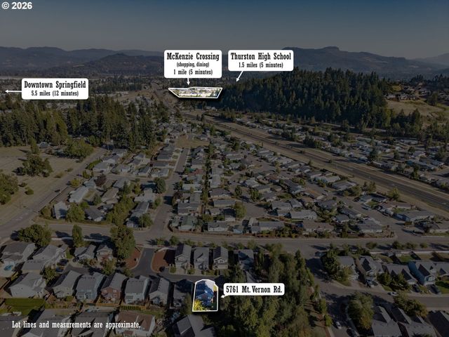 5761 MT VERNON Rd, Springfield, OR 97478