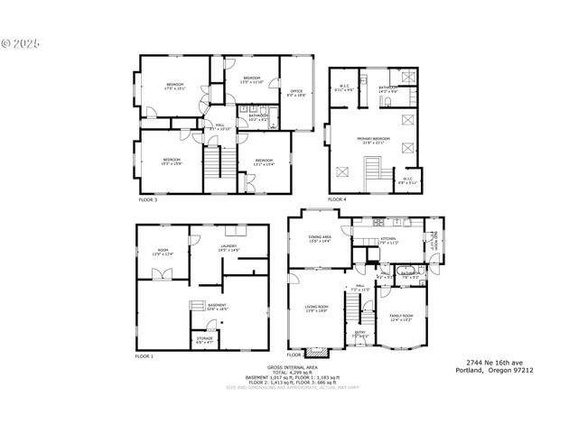 2744 Ne 16TH Ave, Portland, OR 97212