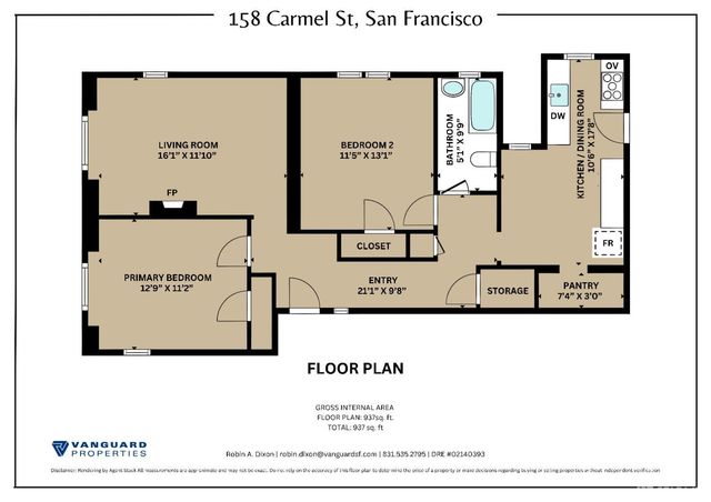 158 Carmel Street, San Francisco, CA 94117