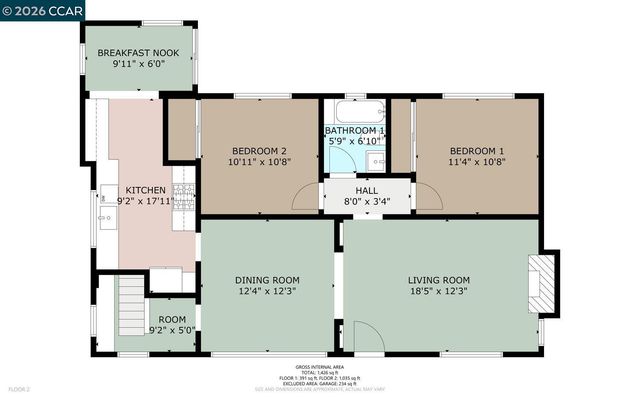 1515 Hampel St, Oakland, CA 94602