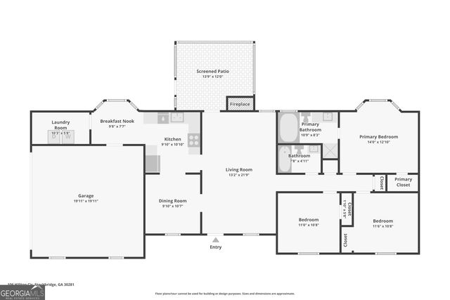 106 Hilltop Circle, Stockbridge, GA 30281