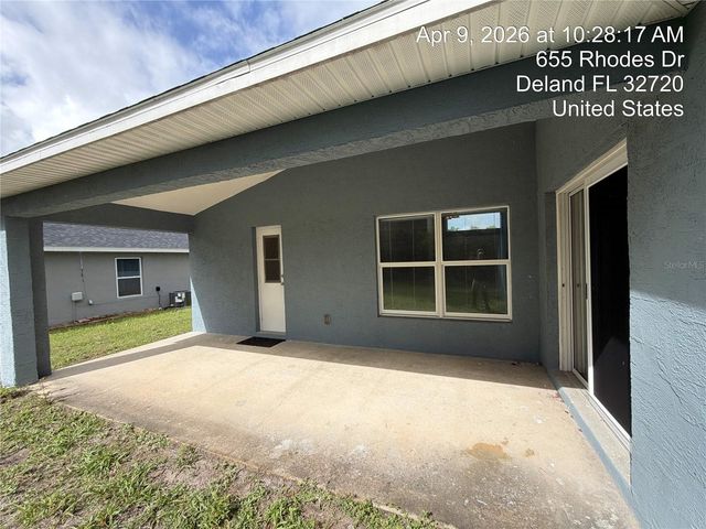 655 RHODES DRIVE, Deland, FL 32720