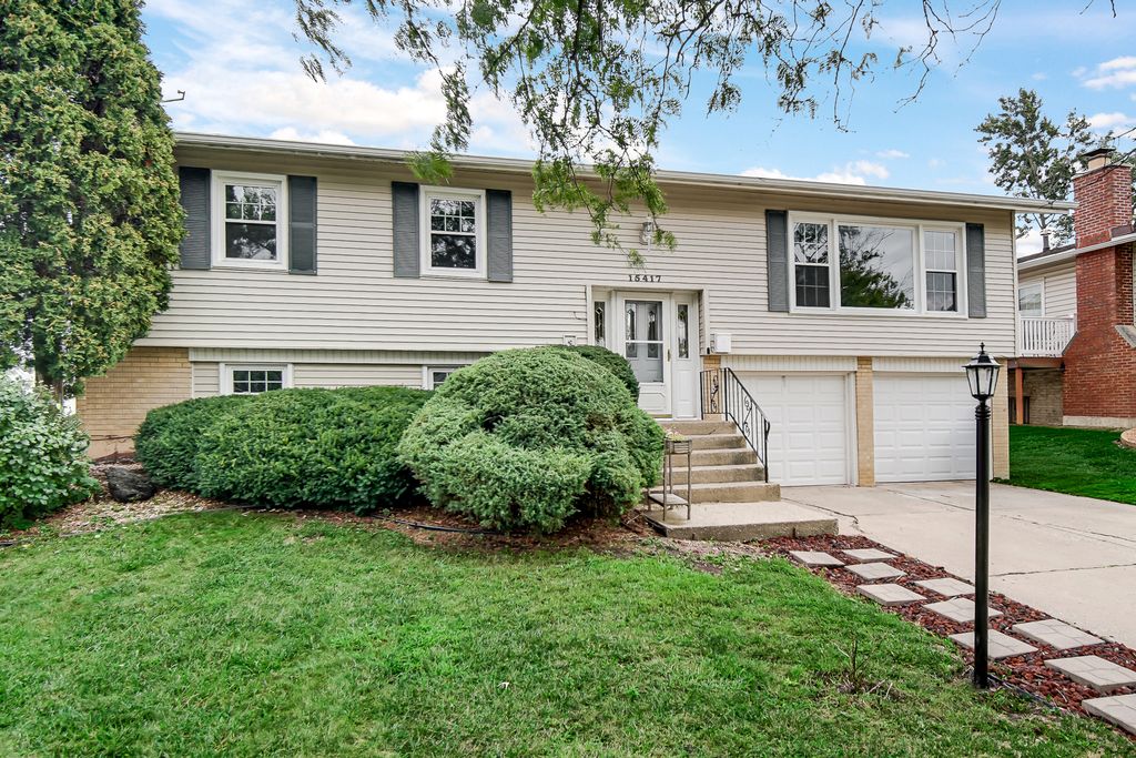15417 Alameda Avenue, Oak Forest, IL 60452 — exterior