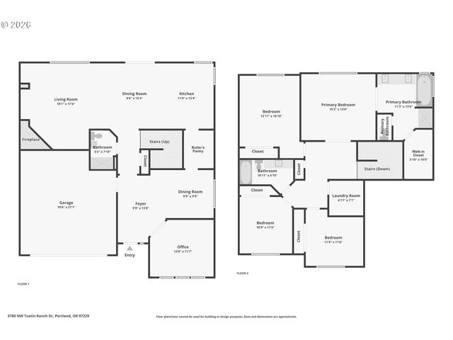 3760 Nw TUSTIN RANCH Dr, Portland, OR 97229