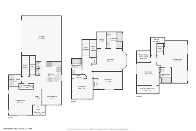 12406 S MAYAN ST, Riverton, UT 84096