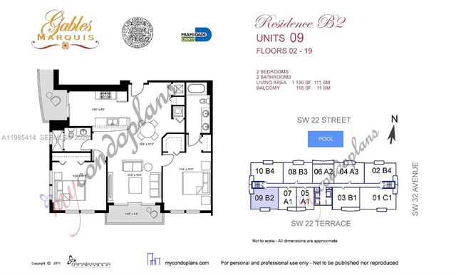 3232 SW 22nd Ter 1609, Miami, FL 33145