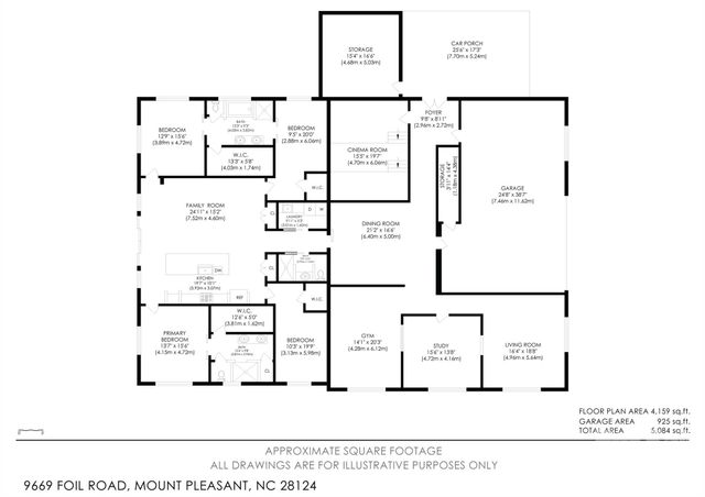 9669 Foil Road, Mount Pleasant, NC 28124