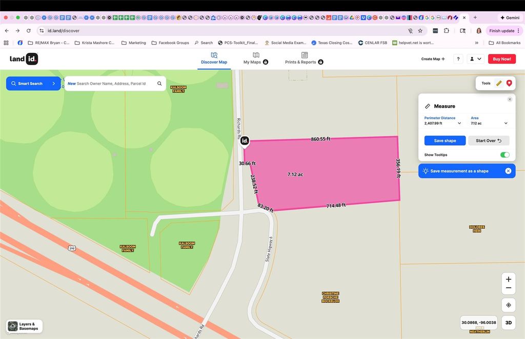 99999 Lot 4 Richards Road, Prairie View, TX 77446