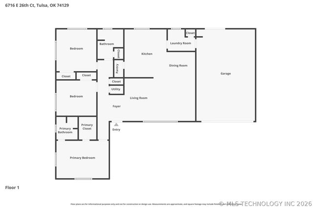 6716 E 26th Avenue, Tulsa, OK 74129