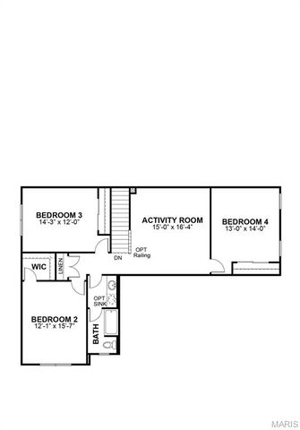 1 Madison II 3 Car at The Reserve at Wildwood, Wildwood, MO 63040