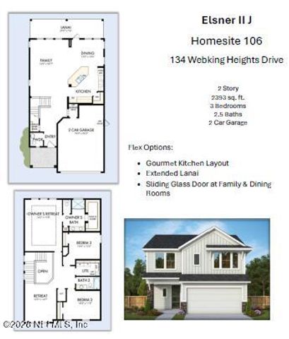 134 WEBKING HEIGHTS Drive, St. Augustine, FL 32092